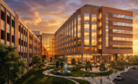 A conceptual rendering of the new patient care wing at The Valley Hospital