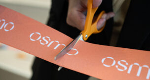 Osmo ribbon cutting in Elizabeth