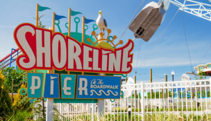 Shoreline Pier at The Boardwalk at Six Flags Great Adventure
