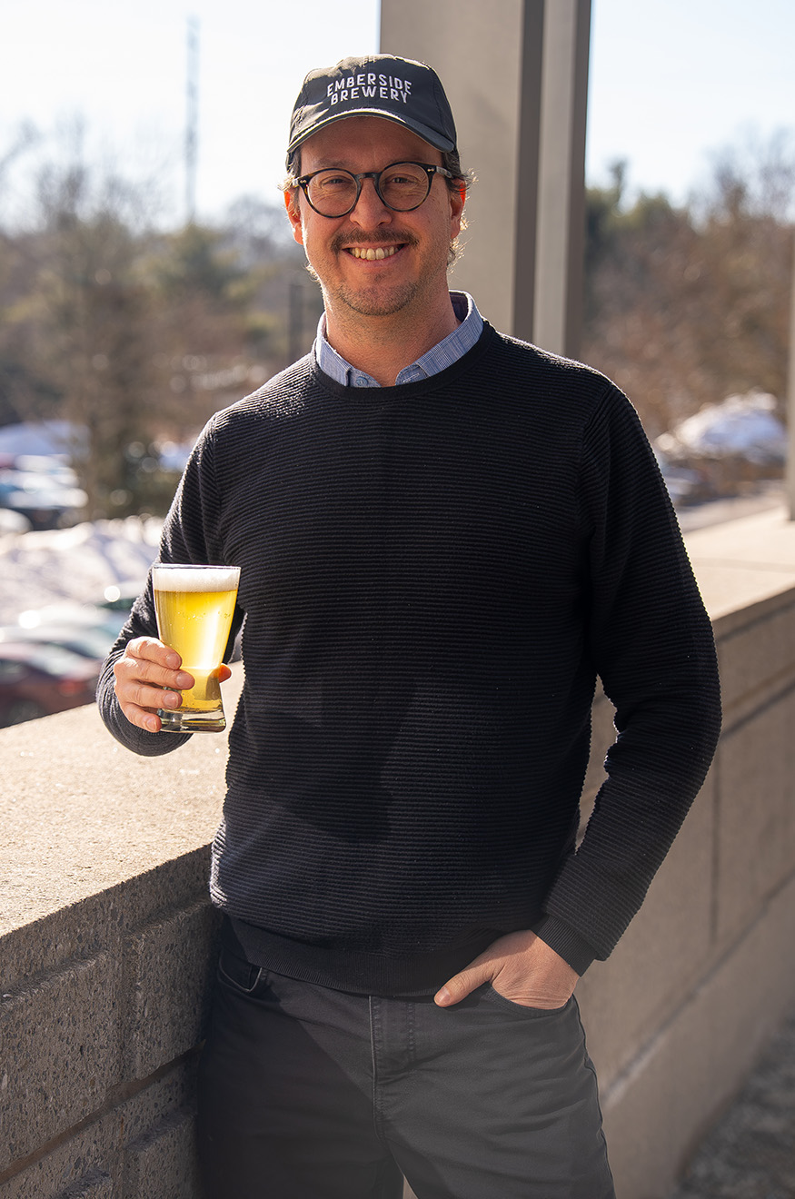 Tom Nielsen, Emberside Brewery director of brewery operations