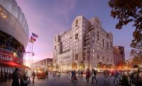 The fourth phase of Advance Realty Investor's Riverbend District, Block B2, will consist of 524 residential units, retail, parking and more. PROVIDED BY CUSHMAN & WAKEFIELD