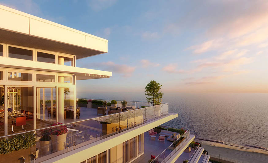 Atlantic Club Residences tops off in Long Branch