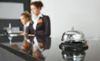 Hotel front desk