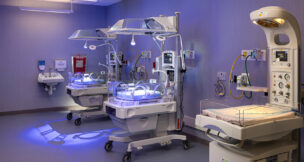 Medical equipment in the new and expanded Maternity Unit at Inspira Medical Center Mullica Hill. PROVIDED BY INSPIRA HEALTH