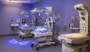 Medical equipment in the new and expanded Maternity Unit at Inspira Medical Center Mullica Hill. PROVIDED BY INSPIRA HEALTH