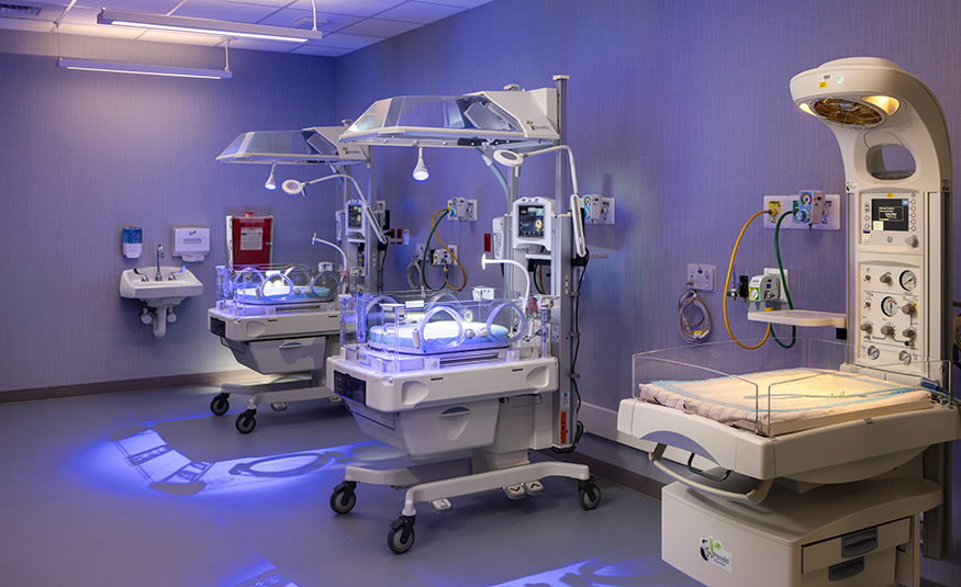 Medical equipment in the new and expanded Maternity Unit at Inspira Medical Center Mullica Hill. PROVIDED BY INSPIRA HEALTH