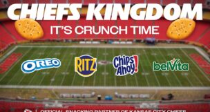 Mondelēz International was named the Official Snacking Partner of the Kansas City Chiefs in August 2026.