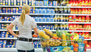 Supermarket shopper
