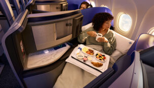 Flying onboard the unique United Airlines A321XLR. PROVIDED BY UNITED AIRLINES